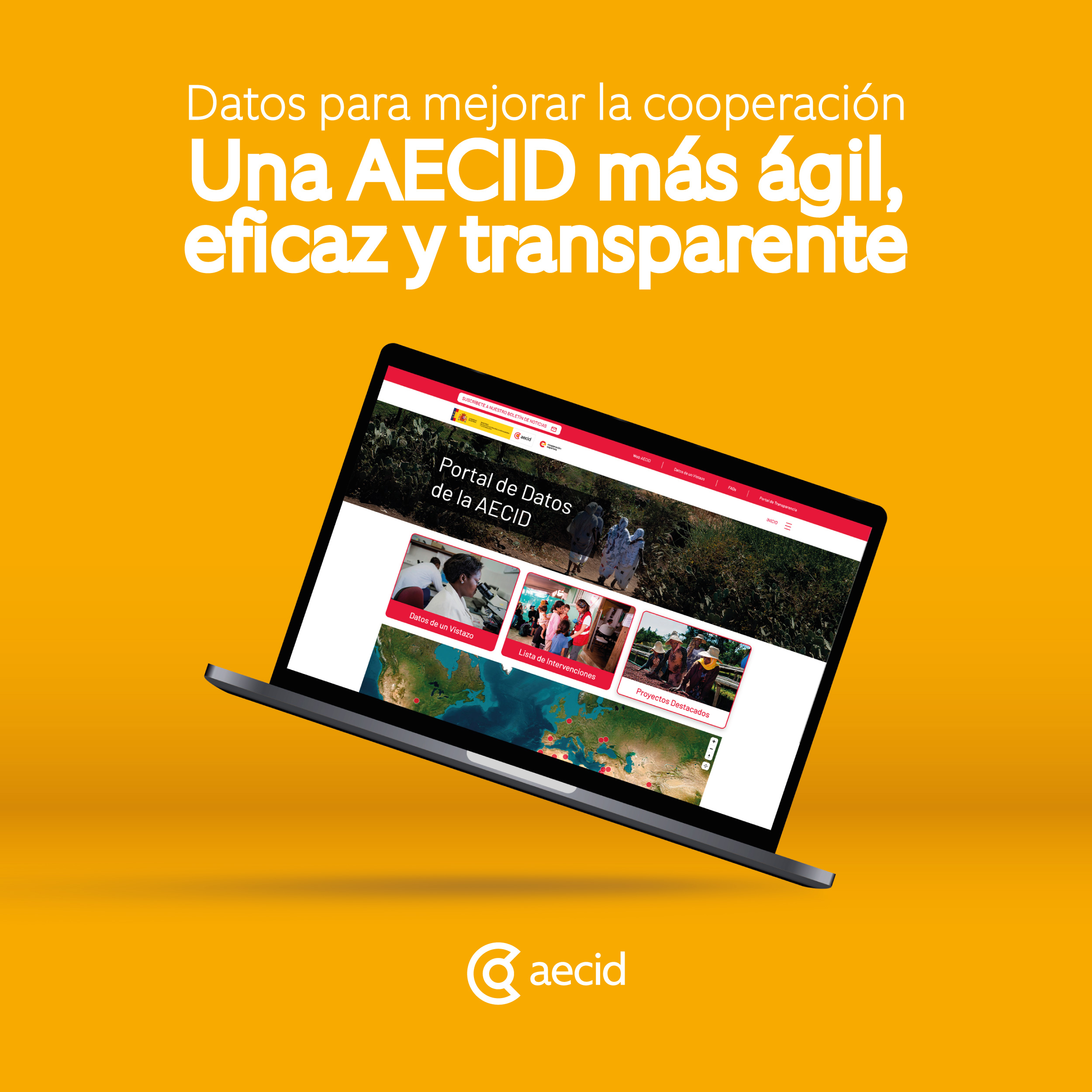 Digitalización para transformar la cooperación y acelerar el desarrollo