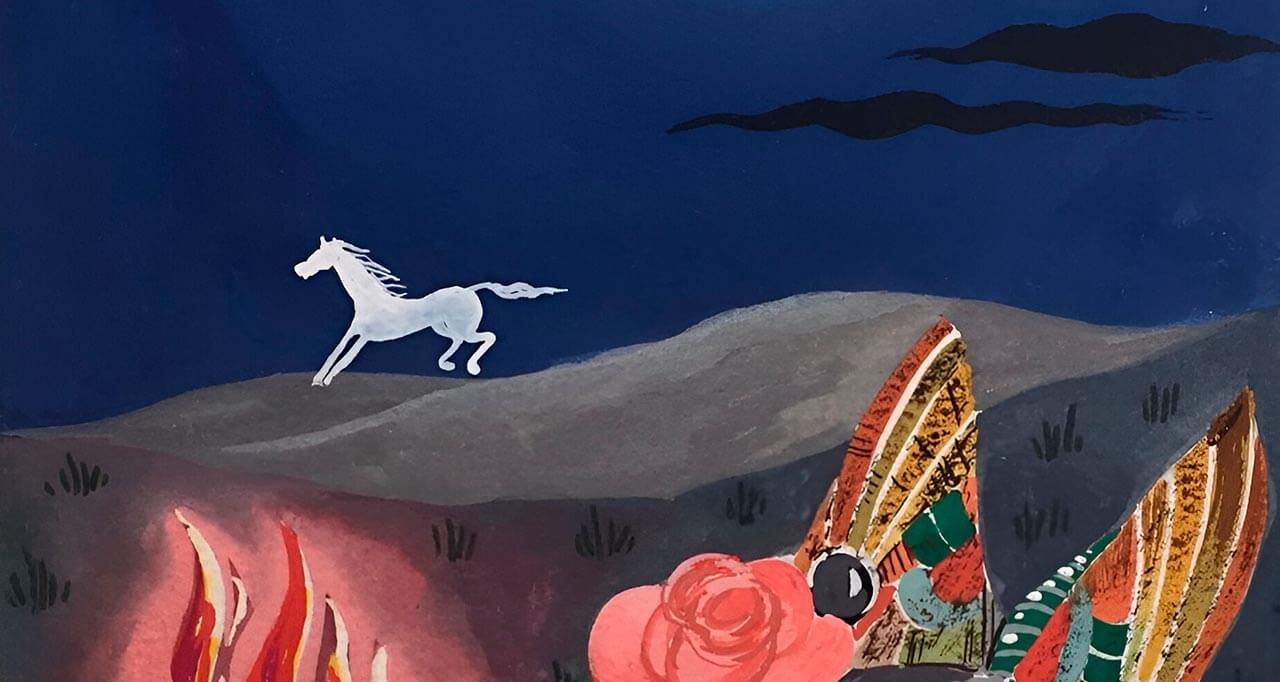 Cuando la luna recuerda la noche