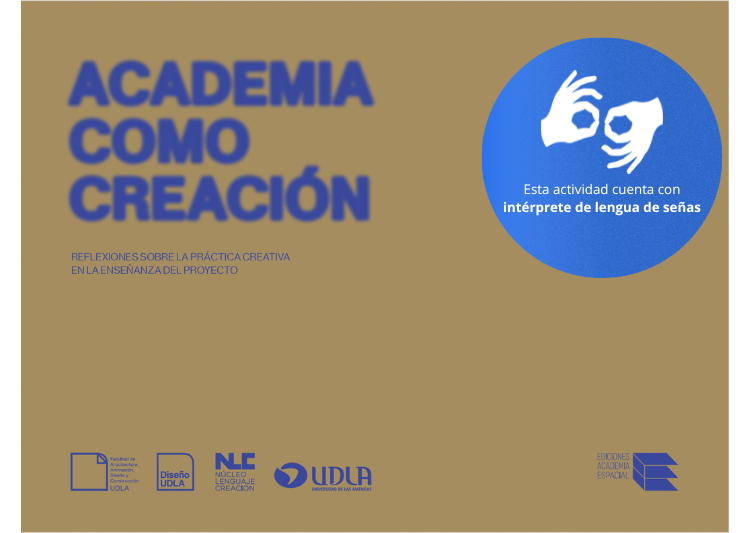 Presentación publicación Academia como creación