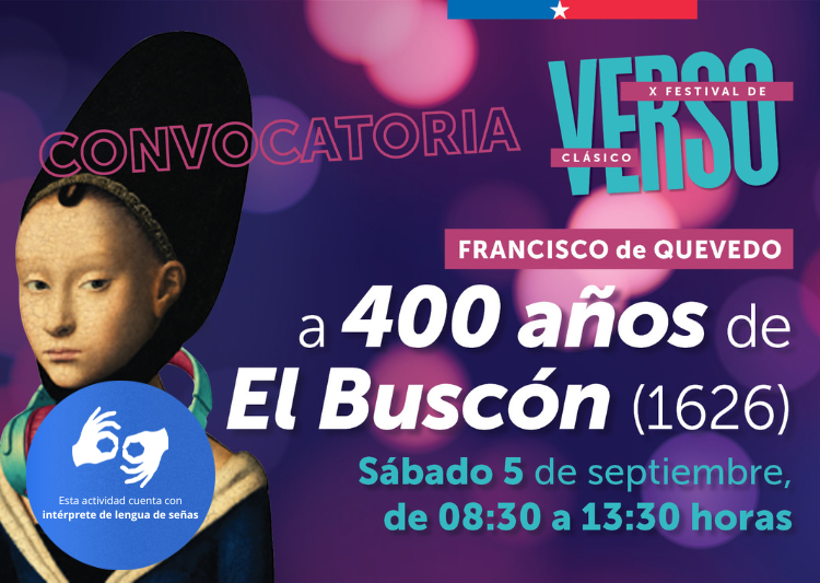 Clínica/taller de verso clásico “Francisco de Quevedo a 400 años de El Buscón (1626)” 