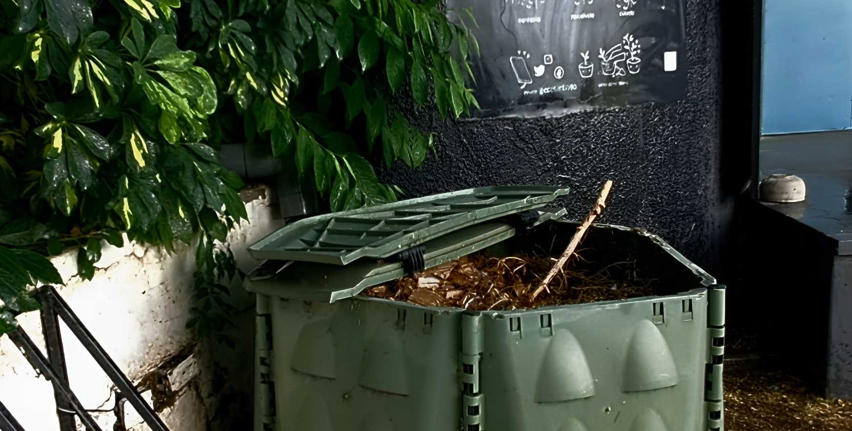 Cosechando el compost