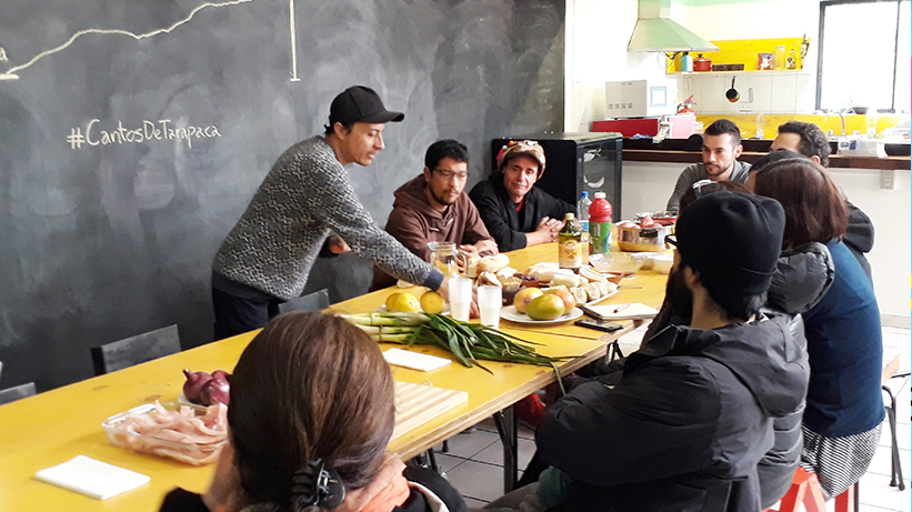 Visita nuestra exposicin Cantos de Tarapac cocinando