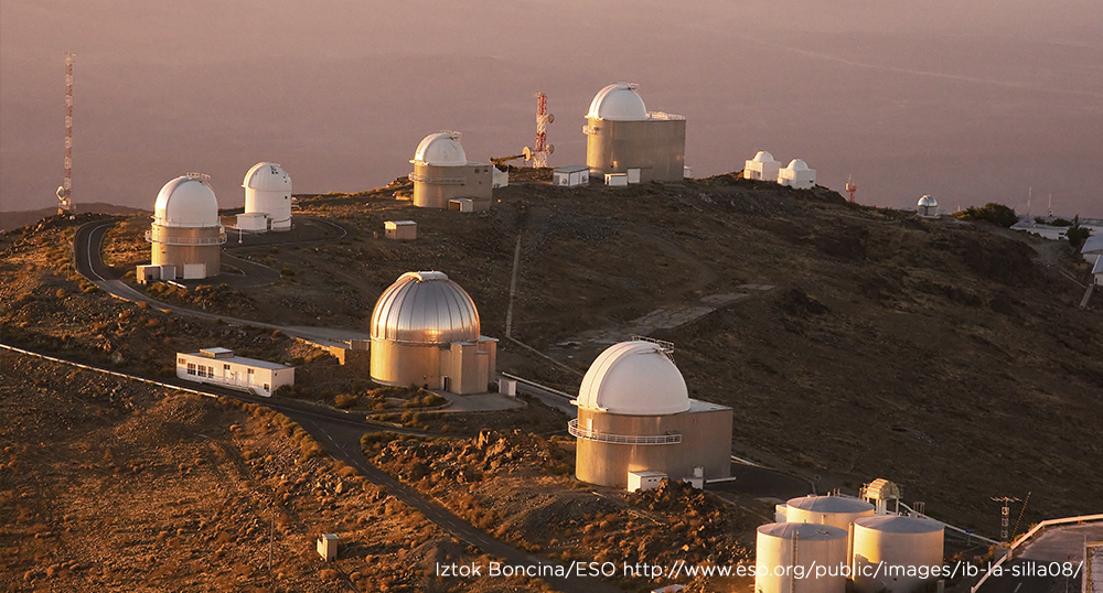QUYLLUR Programa de residencias artsticas en el observatorio la Silla ESO